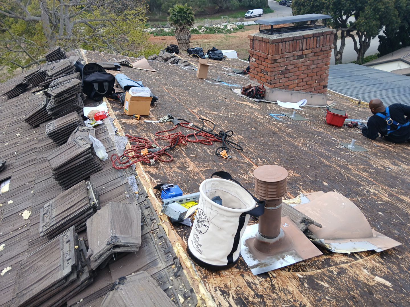 Roof Preparation for Solar Panels using GAF Shingles  by Hull Brothers Roofing