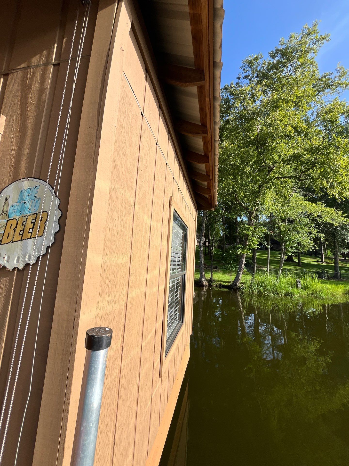Exterior Painting in Arp, TX | Lake House & Deck Restoration by Quality Coats Painting