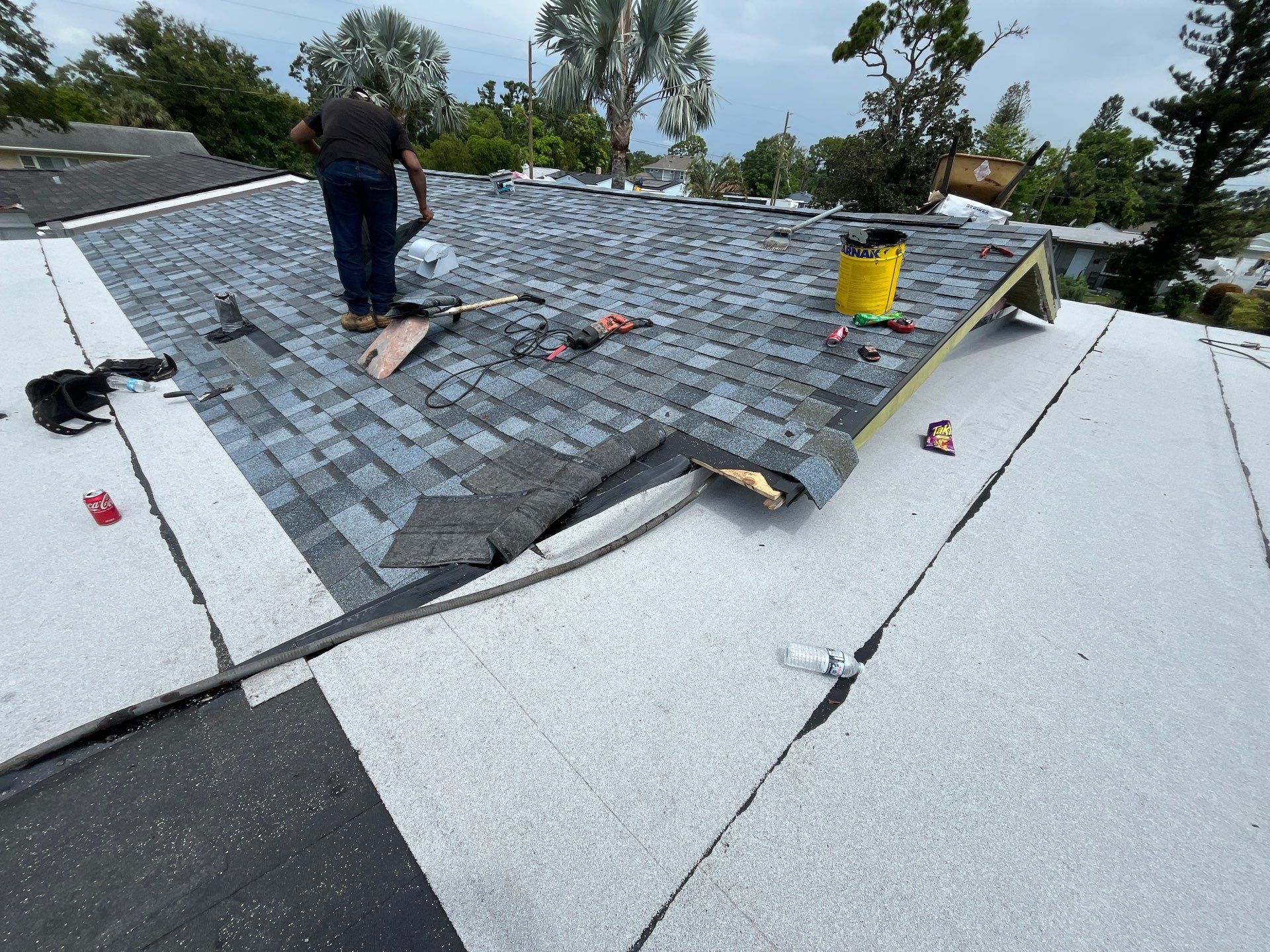 Project in St. Petersburg 33711 by Mitchell Roofing Company LLC 