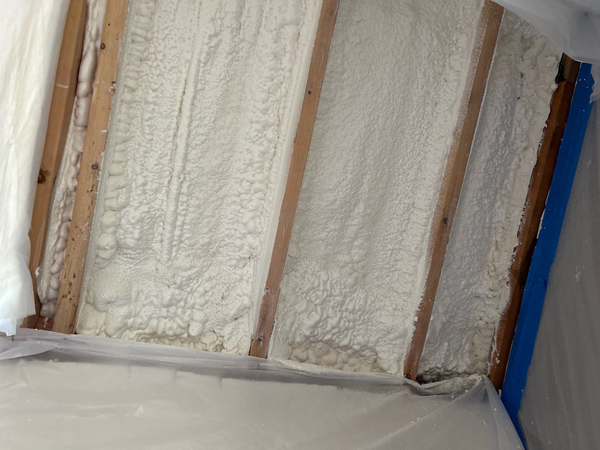 Attic Insulation using Closed Cell Spray Foam by NYS Foam & Energy