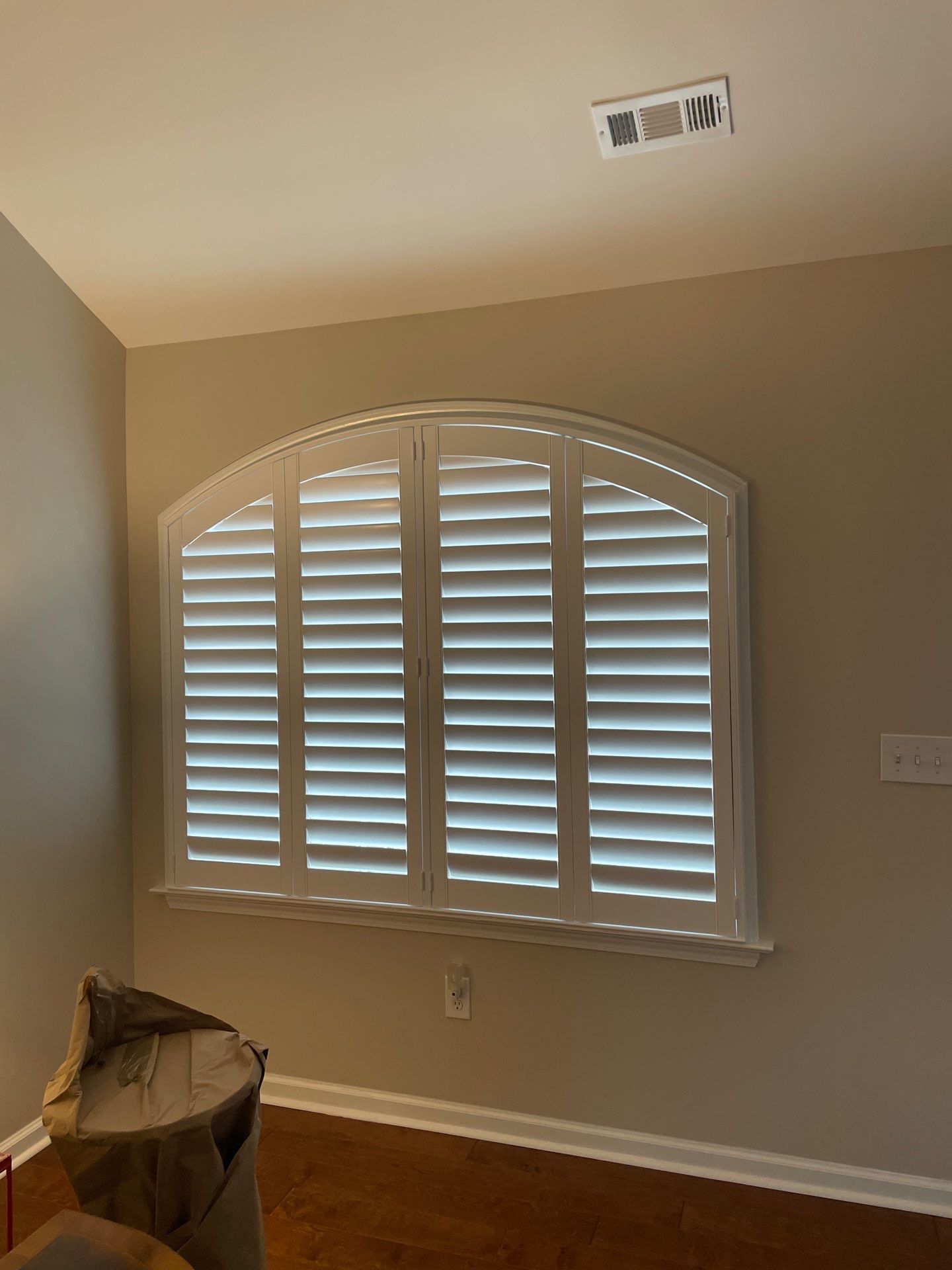 Arched shutters in Greenville, SC by Southern Traditions Window Fashions