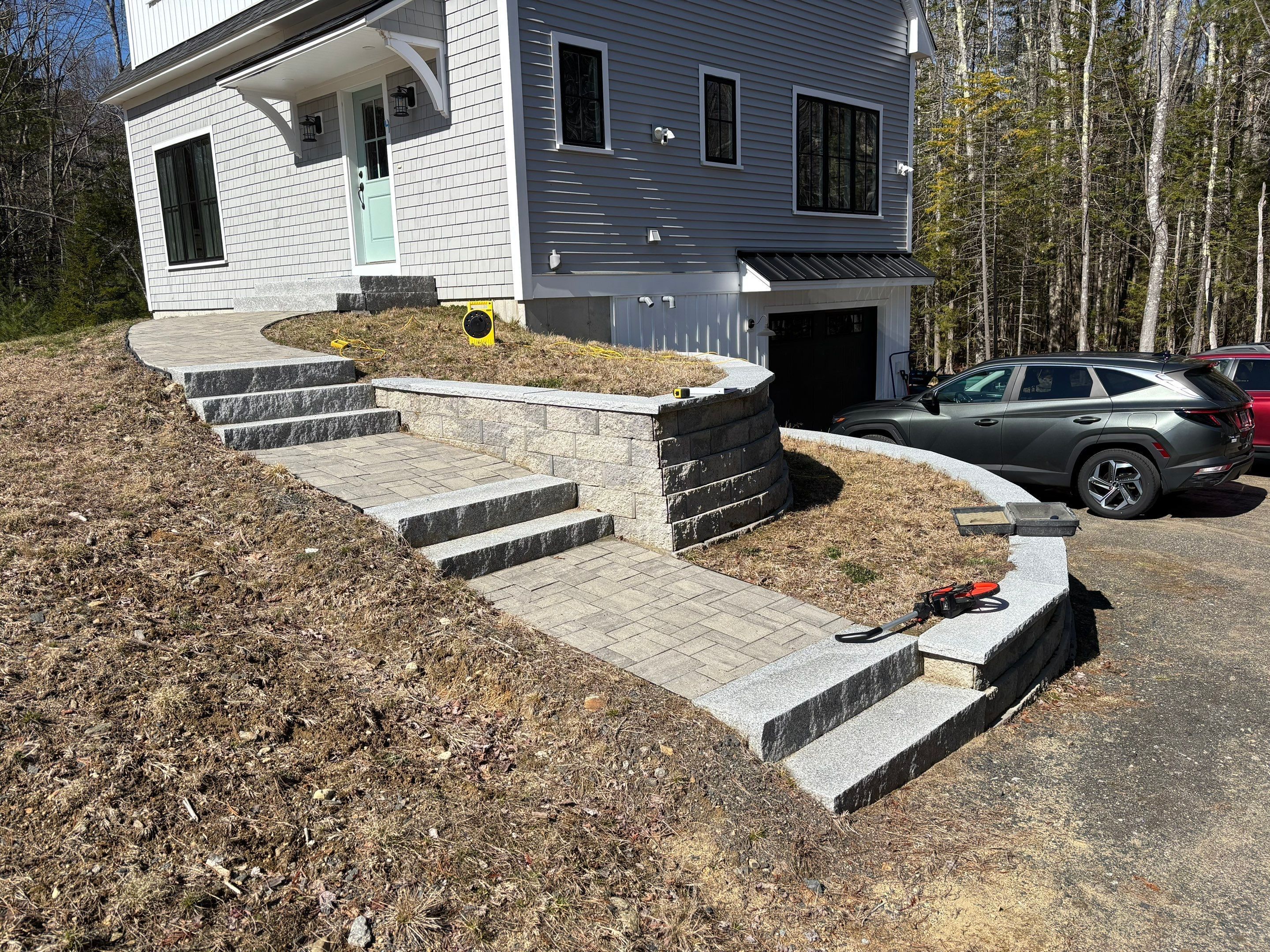 Project in Kennebunk by RD outdoor Landscape Services