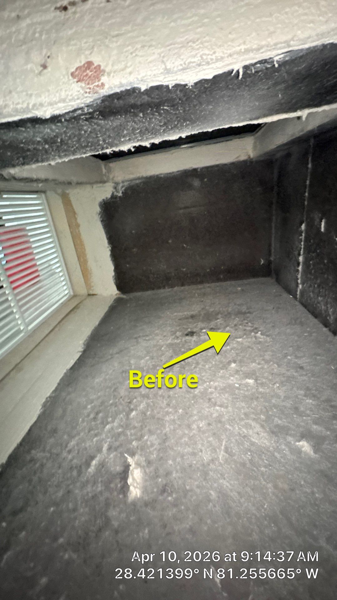 Air Duct Bath Fan Exhaust Cleaning in Orlando by Hygienic Air, Inc