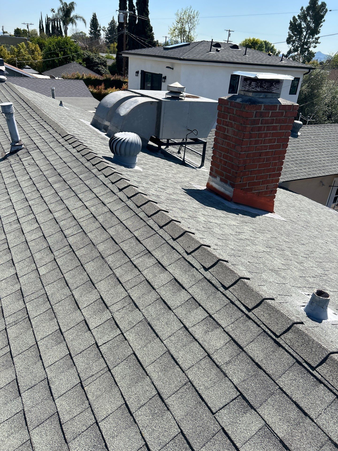 Partial reroof - Residential Project in LA by Hull Brothers Roofing
