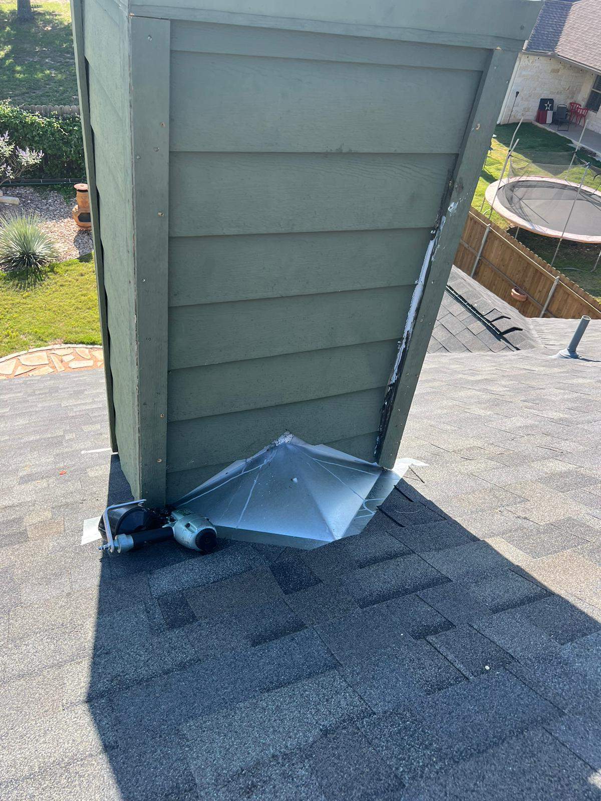 Architectural Shingle Roof Replacement and Gutter Installation in Fredericksburg by Caliber Restoration LLC