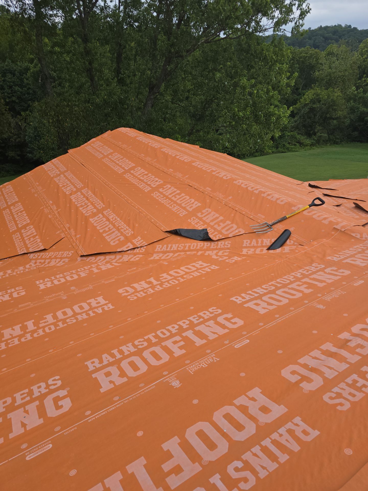 Residential Roofing Installation using Metal by Rainstoppers Roofing