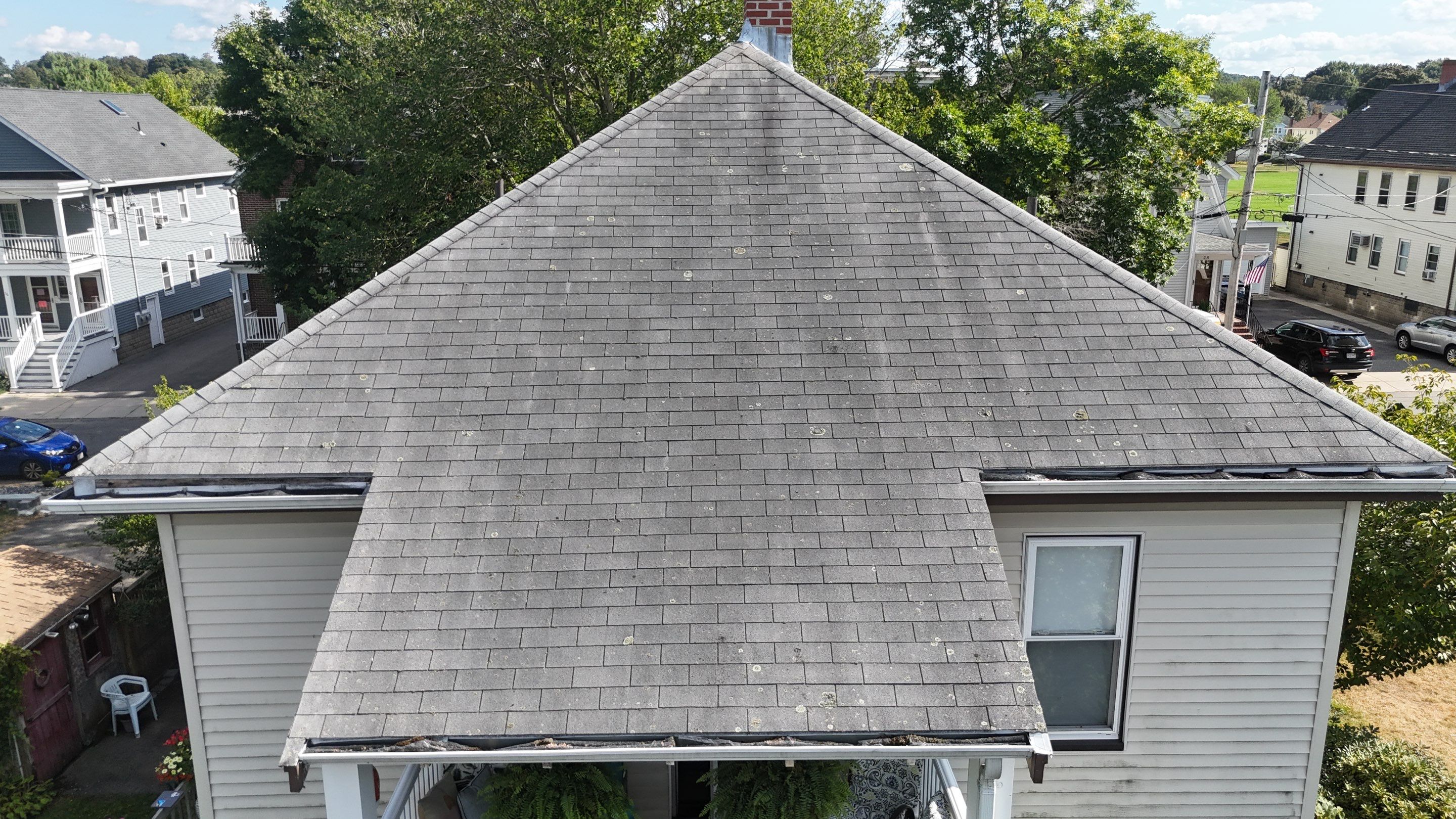 Roof & Gutter Replacement – Belmont, MA by Mighty Dog Roofing of Greater Middlesex County