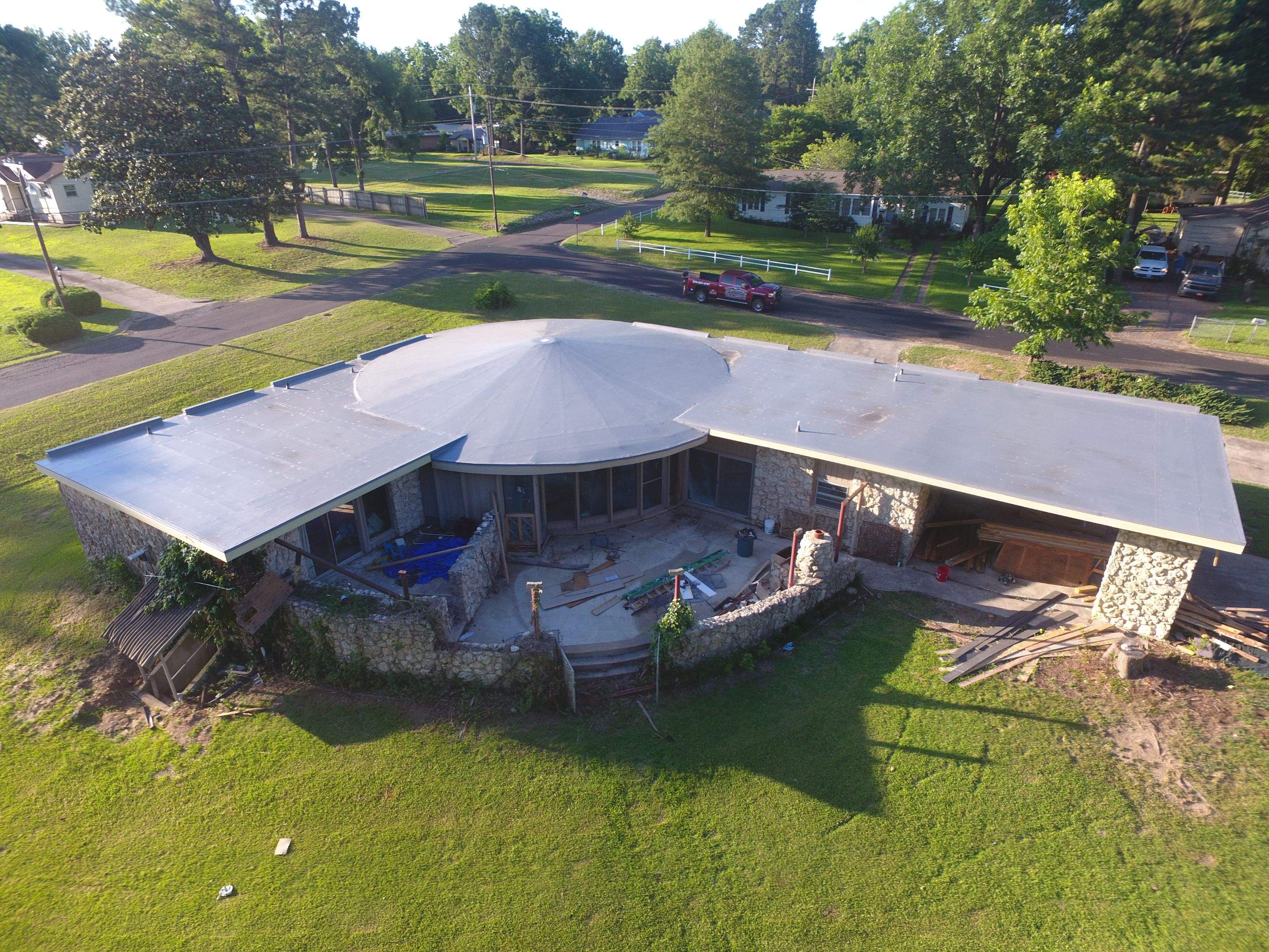Commercial Roofing Installation using 50 mil PVC by Hostetler Roofing