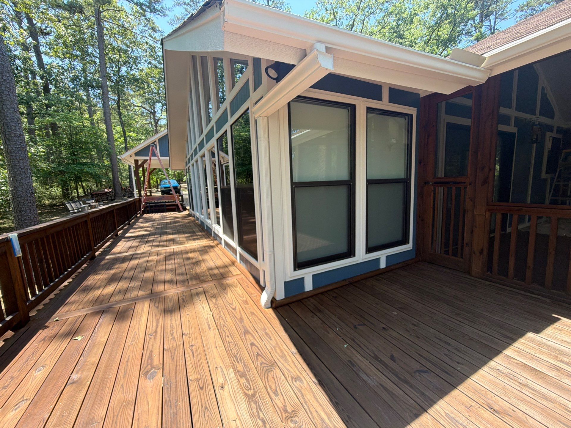 Complete Exterior Color Transformation in Holly Lake Ranch, Texas by Quality Coats Painting