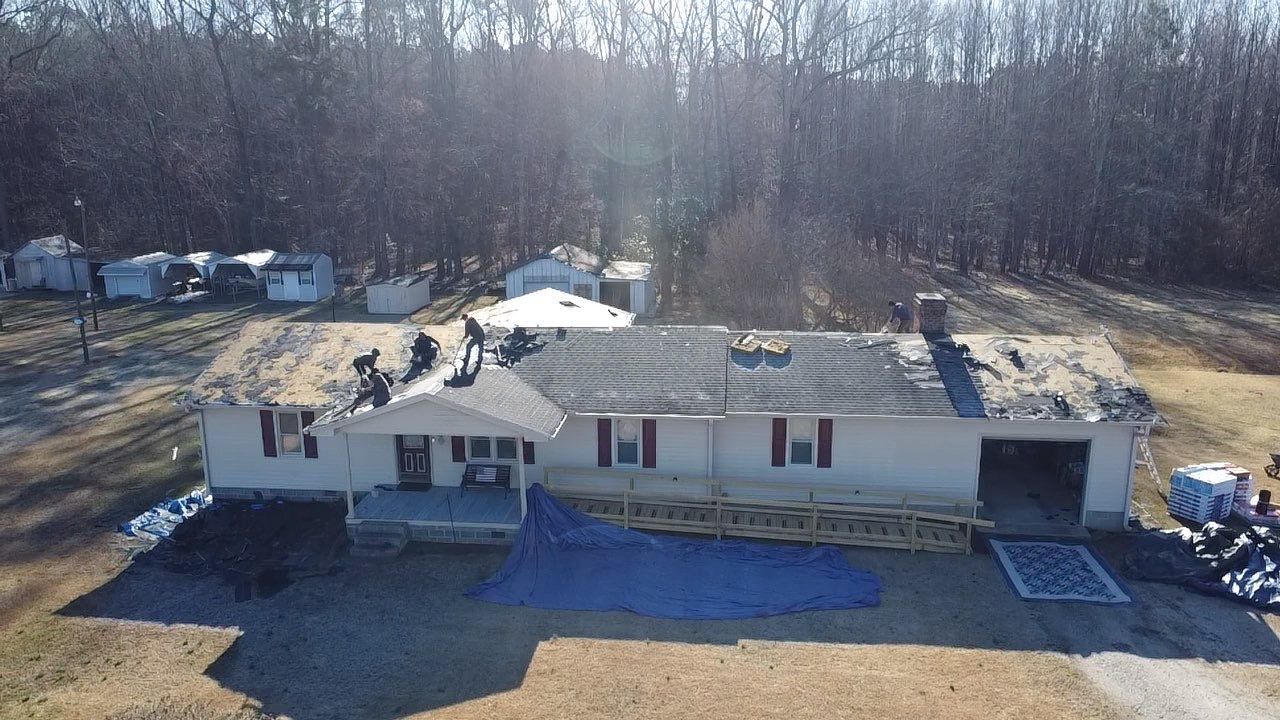 GAF HDZ Charcoal by Skybird Roofing