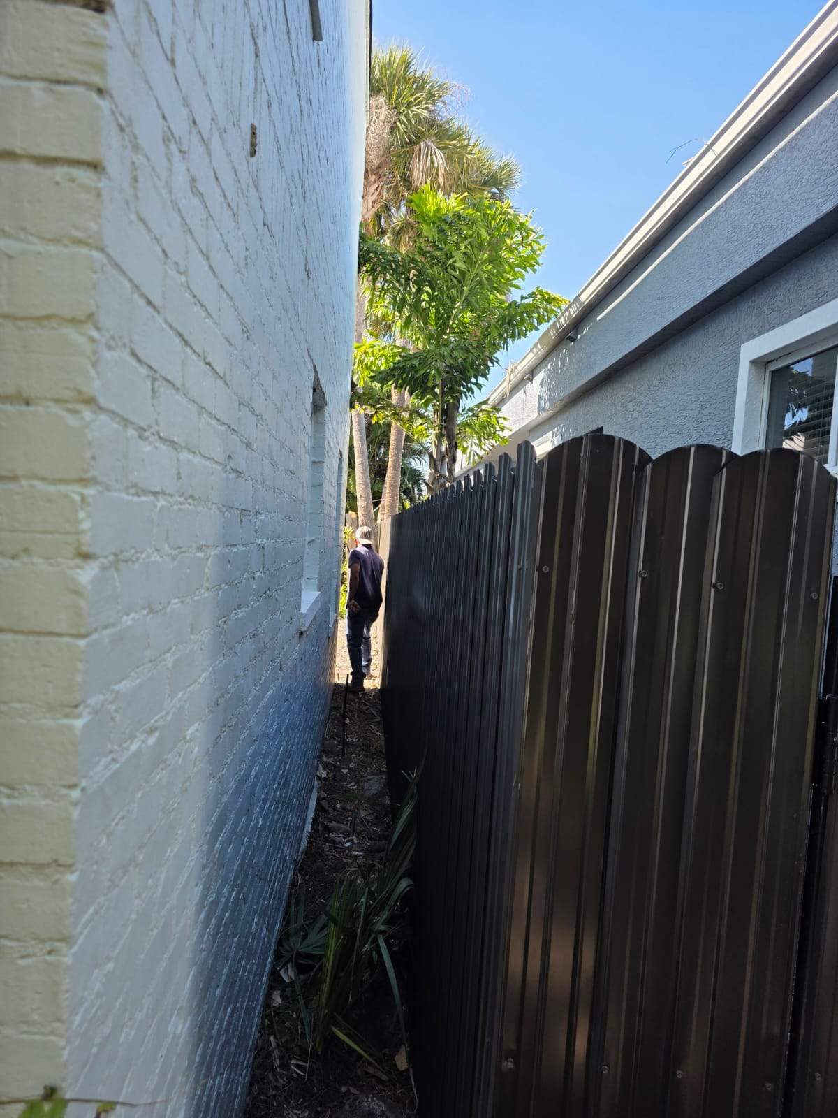 Metal Fence for Illusions Salon & Spa in Punta Gorda by True Fence LLC