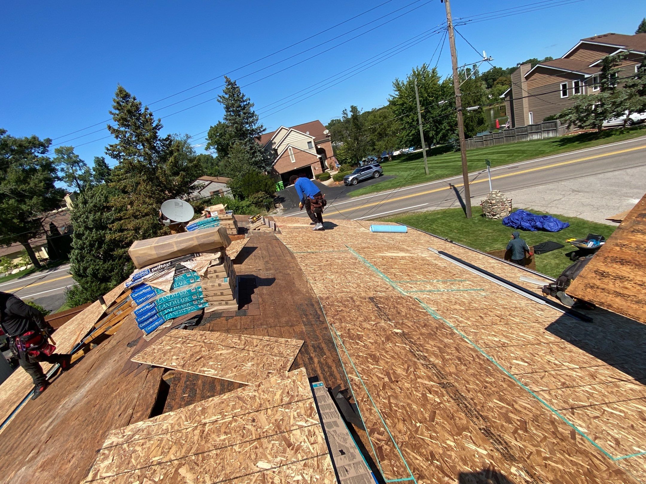 Roof Replacement using CertainTeed Landmark by 180 Contractors