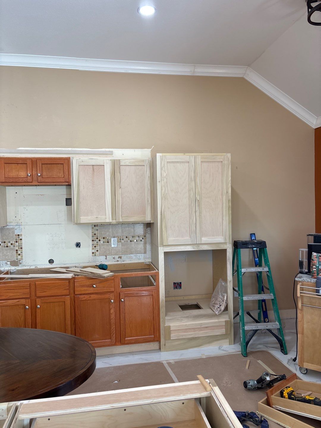 Kitchen Remodel and Water Damage Restoration Project by L&T General Contractors and Restoration INC