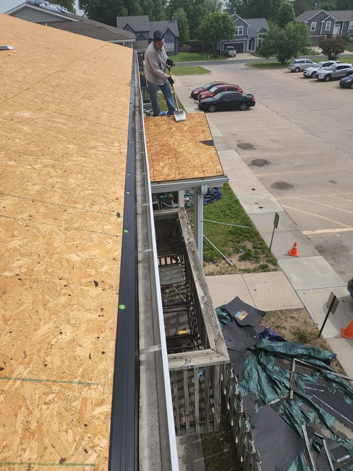 Multifamliy Complex ROOF REPLACEMNT with Ventilation Upgrades using Malarkey Vista Class III IR Shingles by Gorilla Exteriors Contracting, LLC