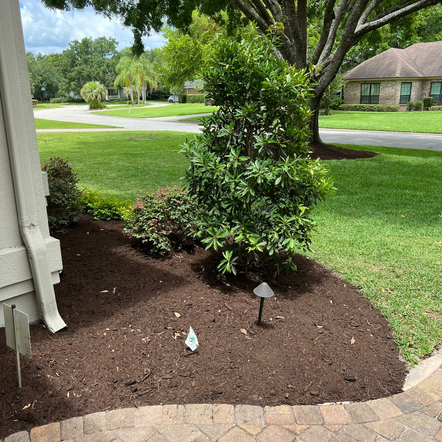 Plant & Mulch Installation | Deerwood Country Club by ProGreen Services