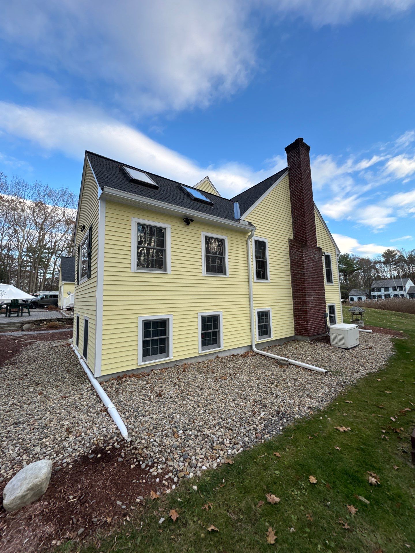 Chelmsford Premium Roof: Onyx Black Shingles with Standing Seam Metal Porch by Mighty Dog Roofing of Greater Middlesex County