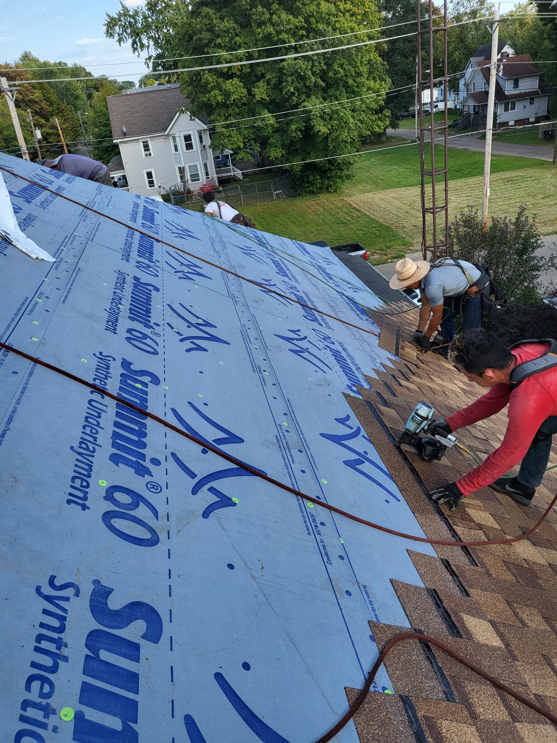 ATLAS PINNACLE COLOR: MORNING HARVEST DRIP EDGE: MUSKET BROWN by Eagle Eye Roofing