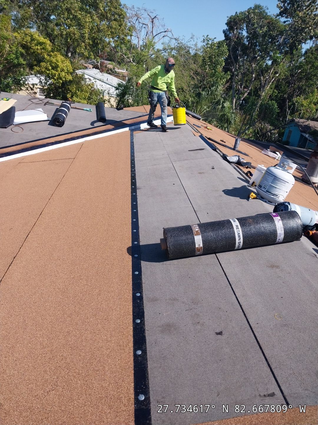 Project in St. Petersburg 33712 by Mitchell Roofing Company LLC