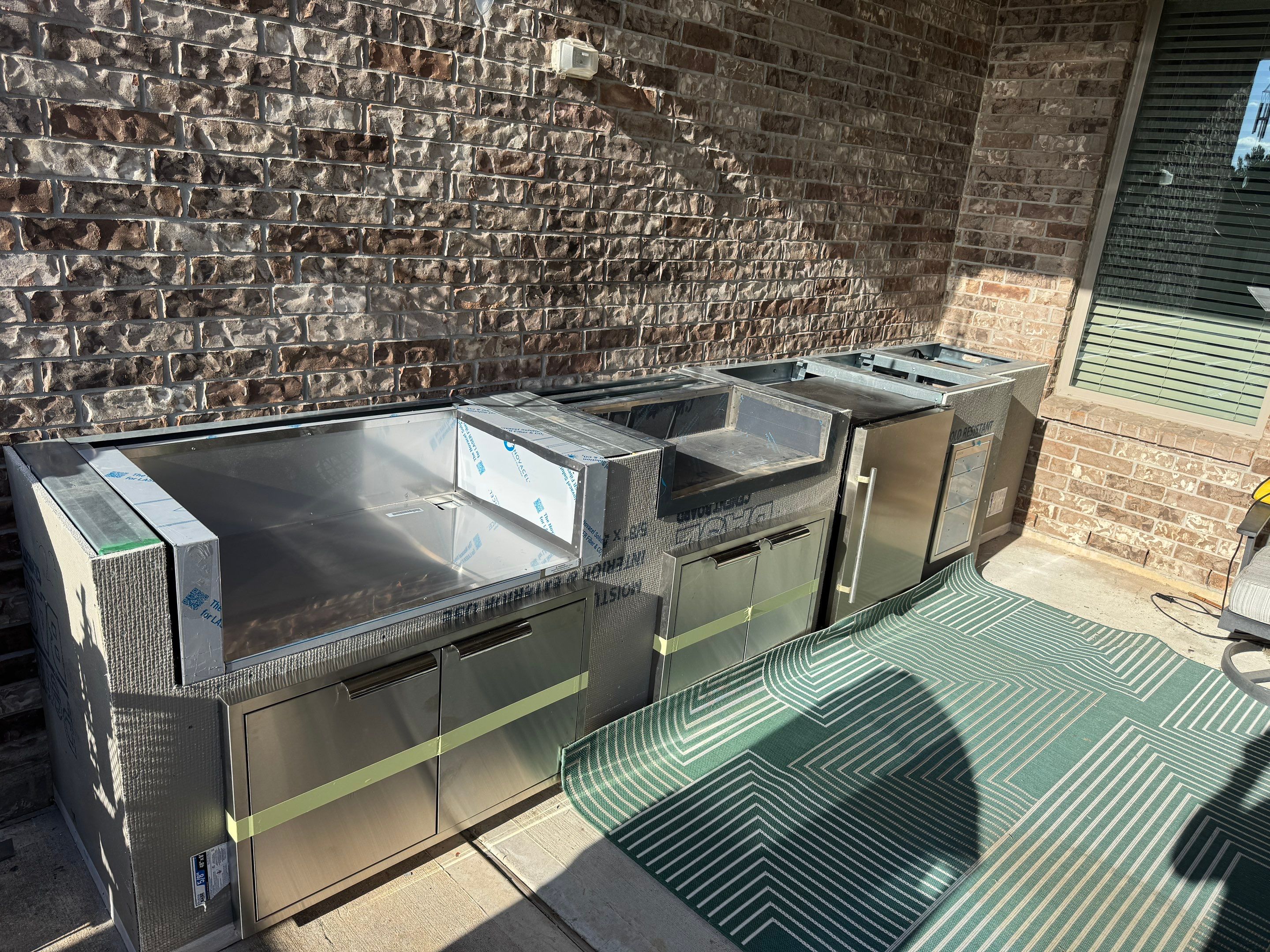 No problem! You can adjust the name to: "Tomball Outdoor Kitchen: Stucco on a Solid Frame. by Apex Conventional Stucco Llc