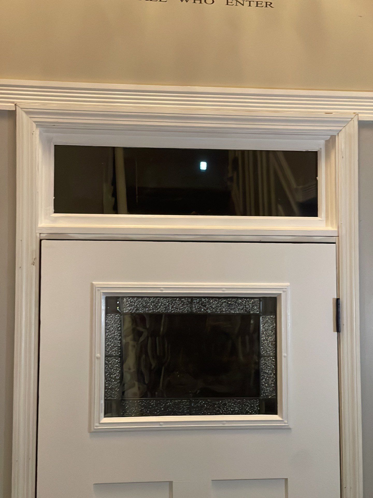 Exterior Installation using Transom Window & Door by A1 NERDY HOMES LLC