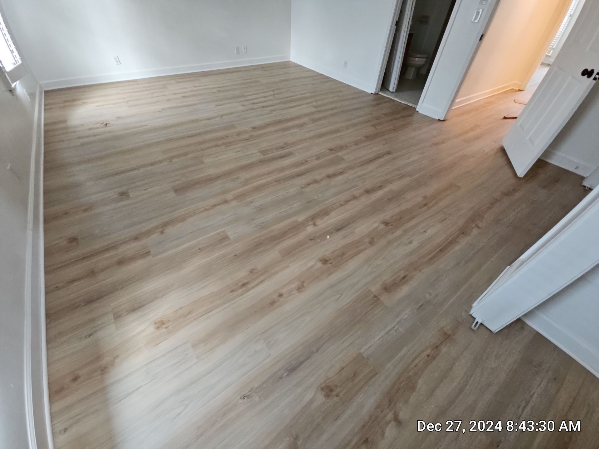 LVP installation with carpet removal by Footprints Floors of Nashville