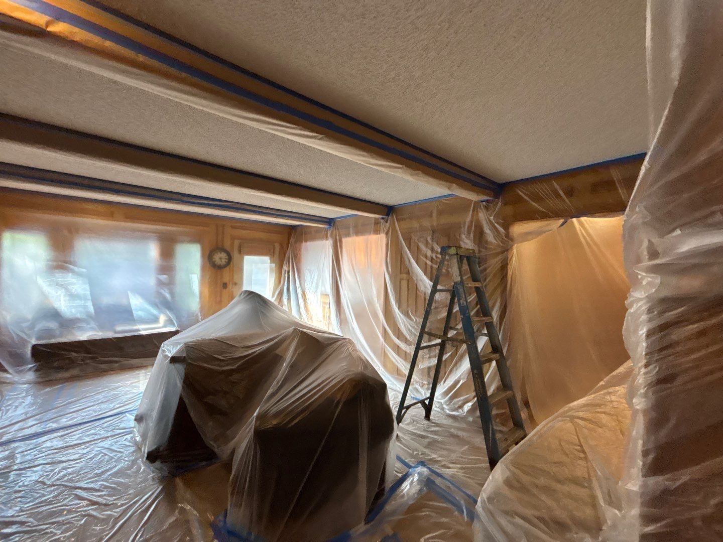 Level Up Your Ceiling: Texture Removal & Refinishing by Cougar Painting