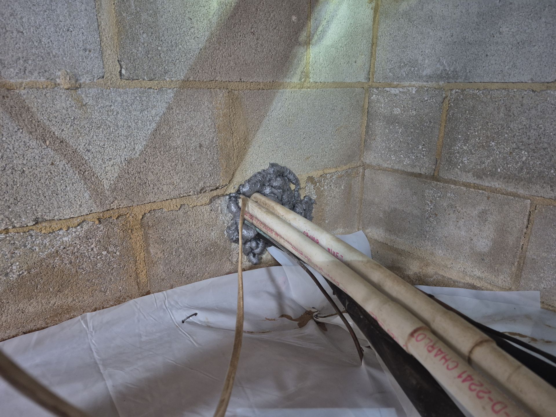Project in Williamsburg by Patriot Crawl Space Repairs
