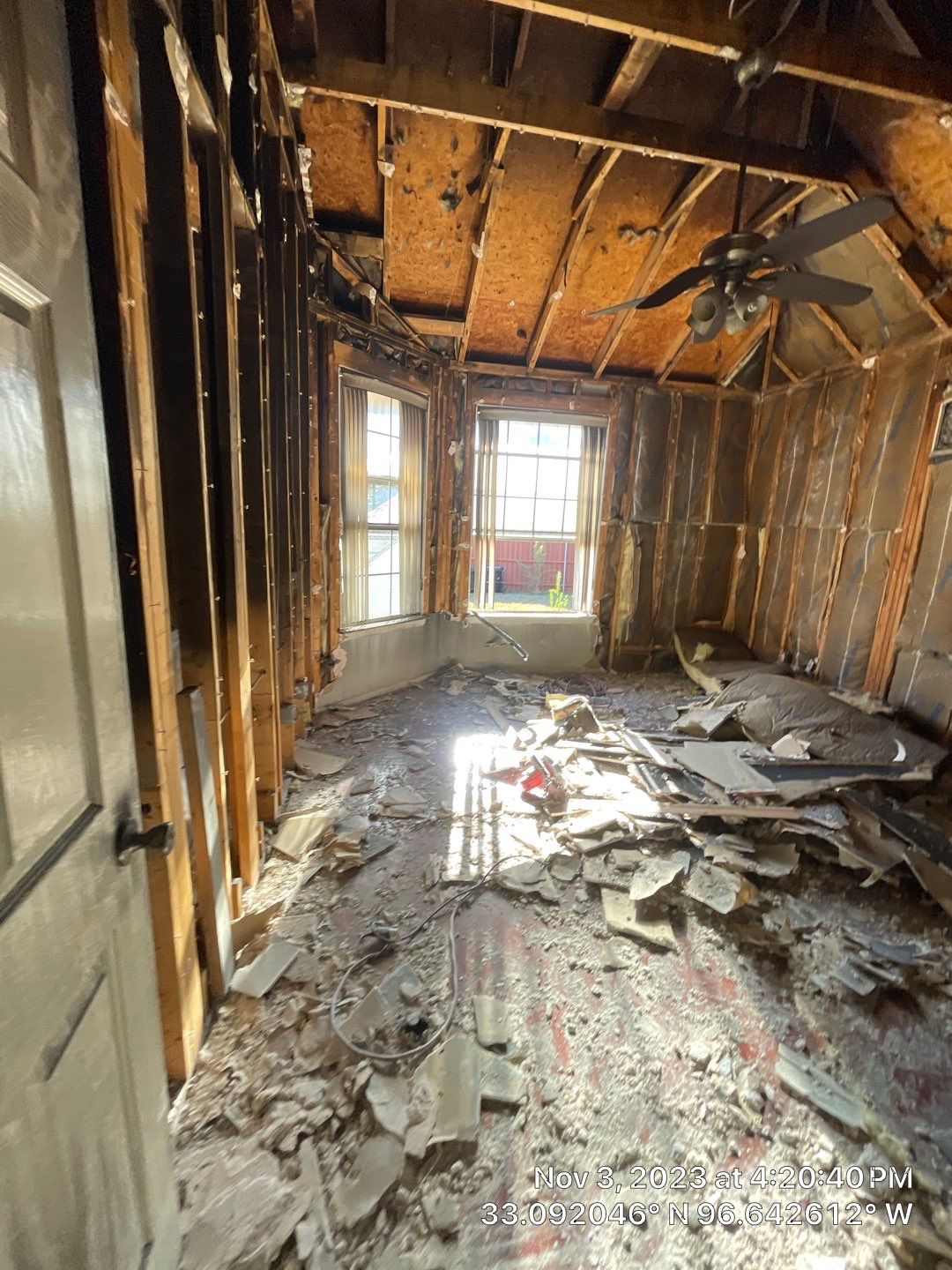 Fire Loss Rebuild by SLM General Contractors & Roofing