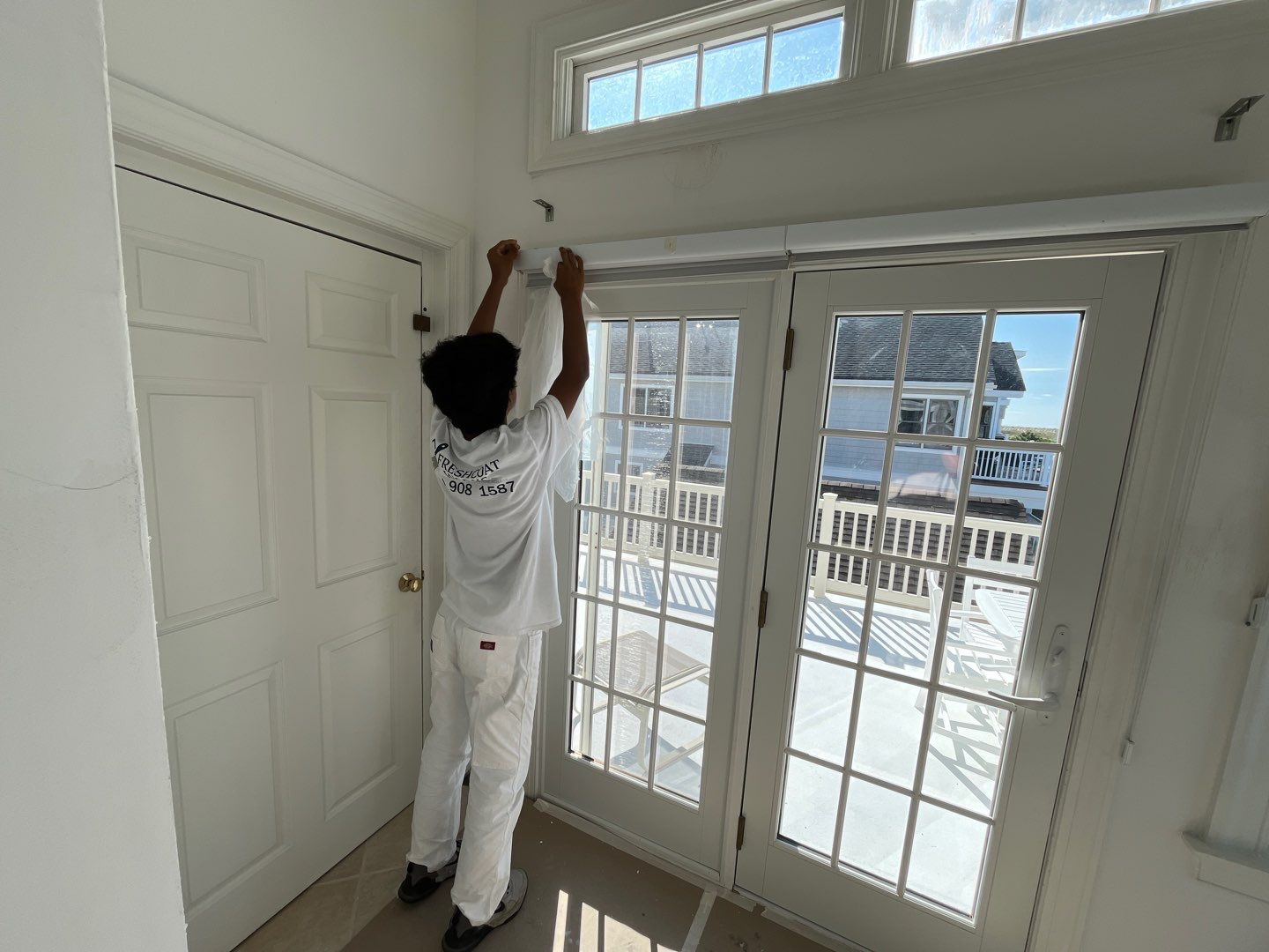 Interior Painting and Drywall Repair for Avalon Coastal Home by FreshCoat Works LLC