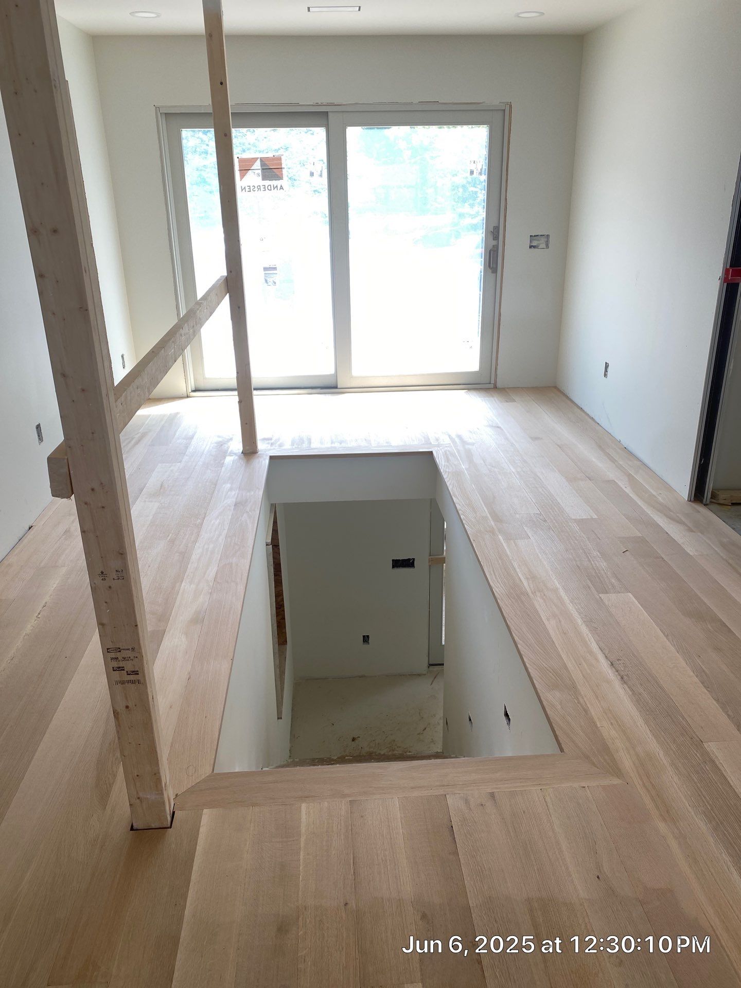 This project has it all!!!! Custom Flooring, Leveling Service, Custom Stair parts and pieces, risers, blue pad cover - all inclusive service from RTB! by RTBaldwin Hardwood Floors