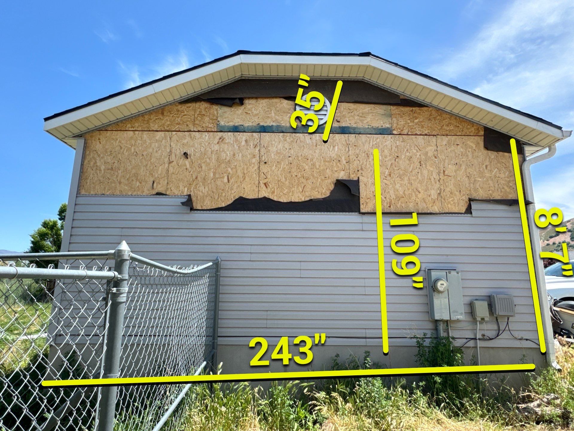 Tooele | Precision Vinyl Siding Repair | Almond by Ideal Siding Utah