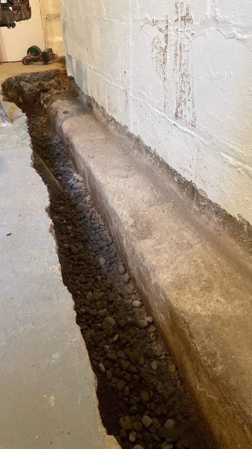 Basement Waterproofing for Kristi & Danny in St. Paul by Waterproofing Northeast