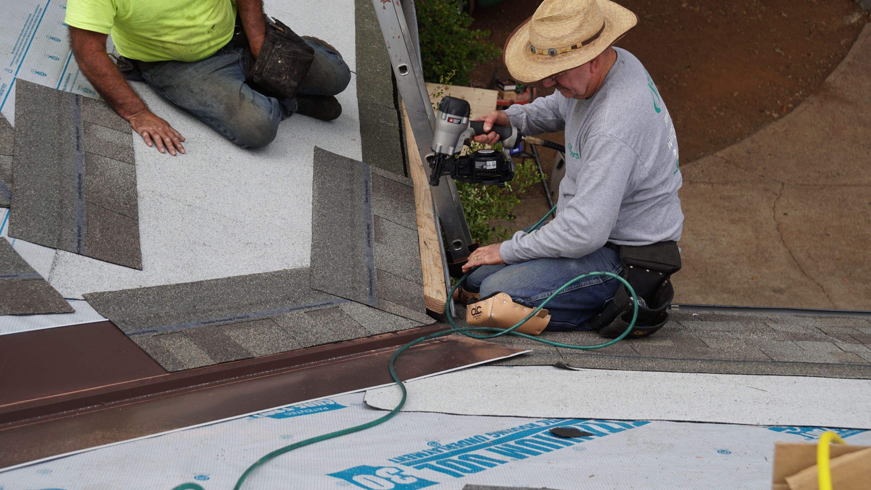 Residential Roofing Installation using Owens Corning Roofing Shingles by Byers Enterprises 