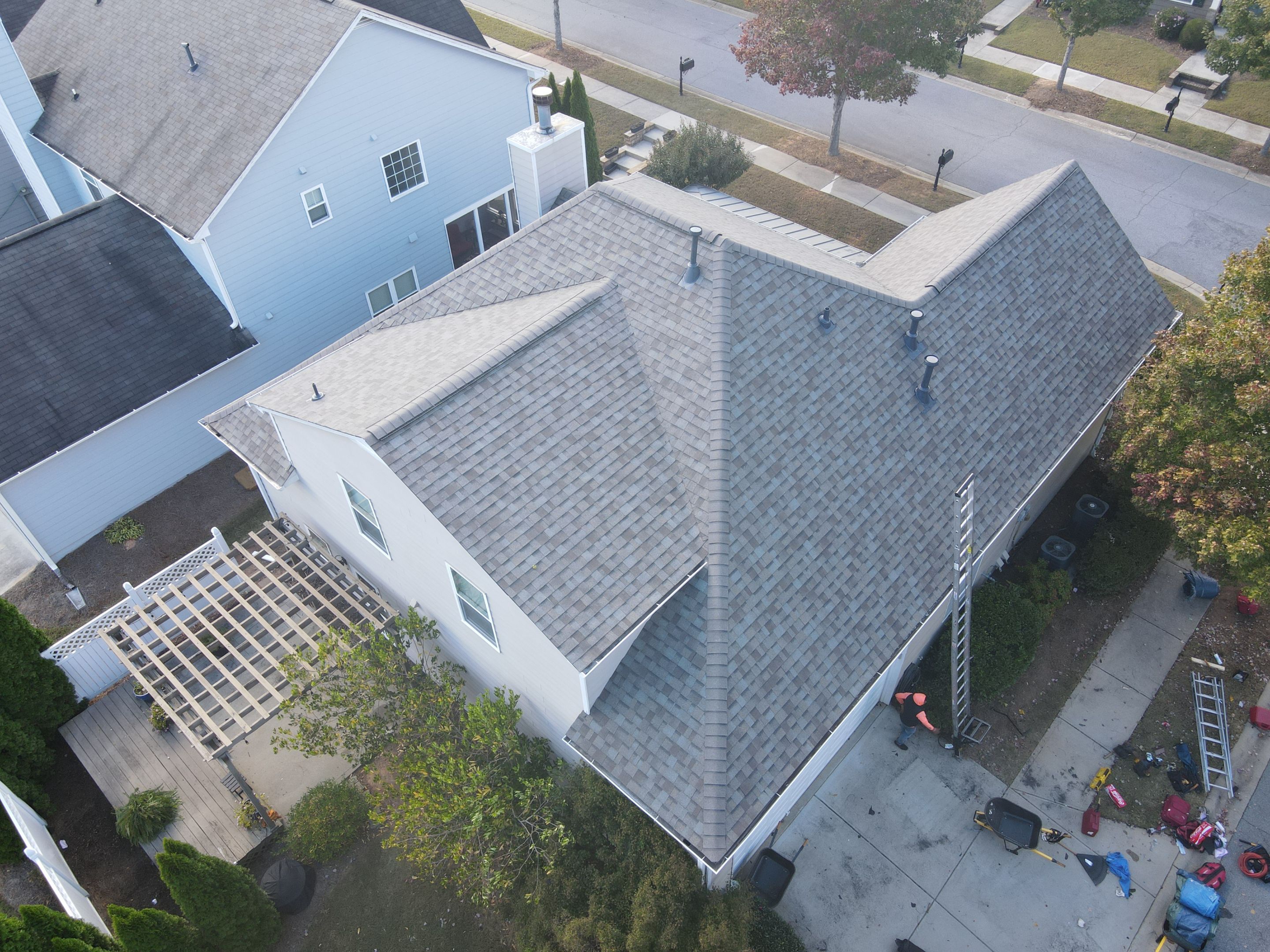 Residential Roofing Installation using Owens Corning by Inspector Roofing and Restoration