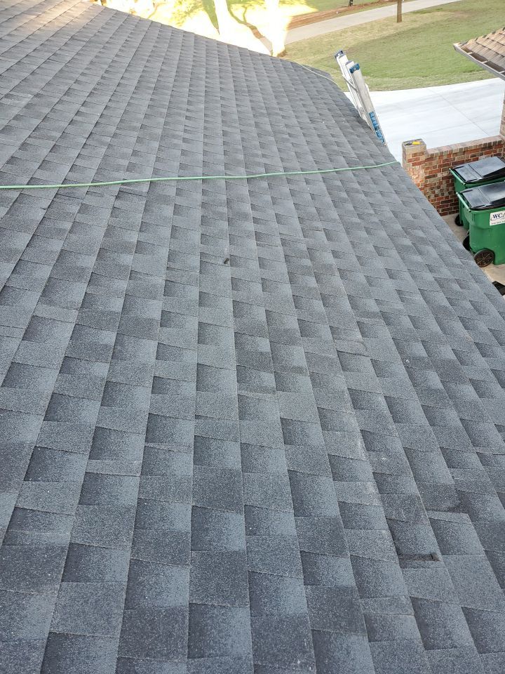 barn roof installation in Norman by McCann's Roofing and Construction