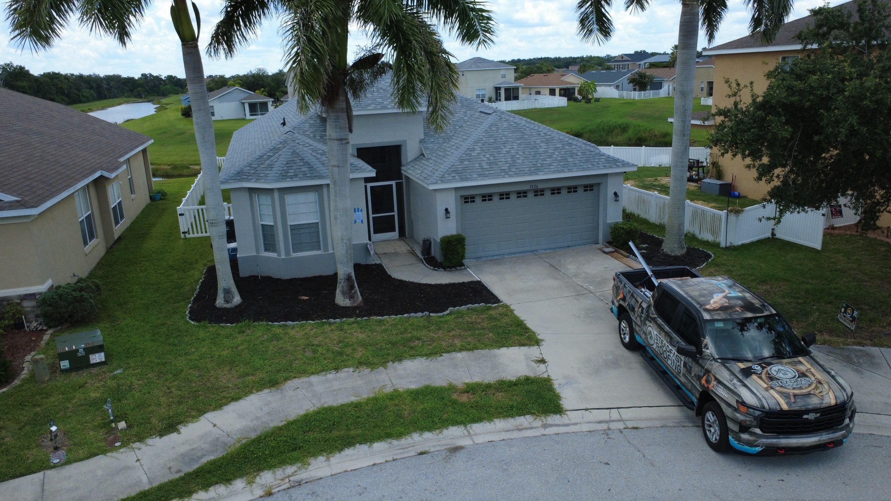 Roof Replacement in Palmetto, FL by Steadfast Roofing