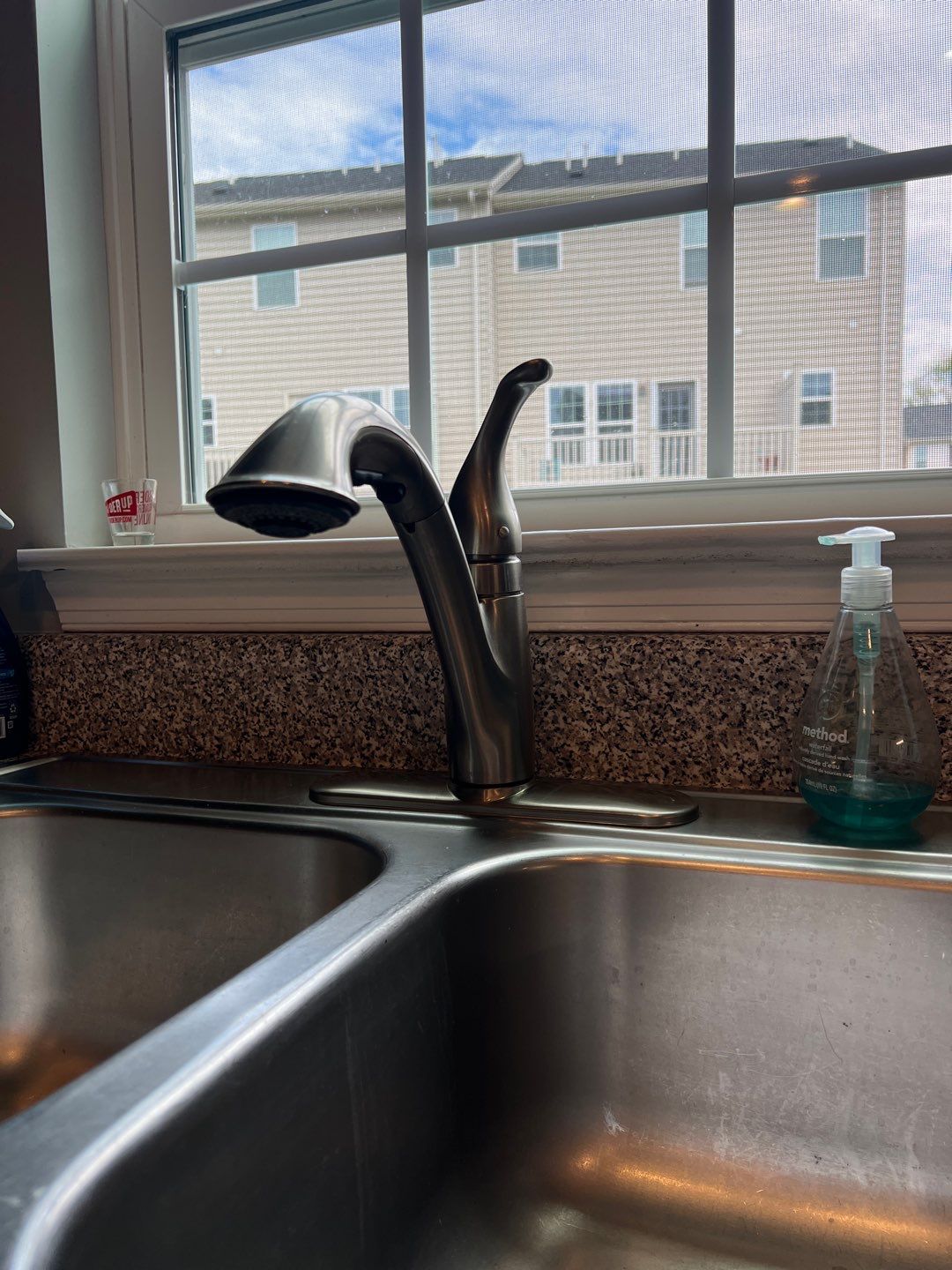 Plumbing Faucet Replacement using Moen Hi-Arc Faucet with Single Lever Control by Sureway Comfort John Wilcox Plumbing Heating Cooling