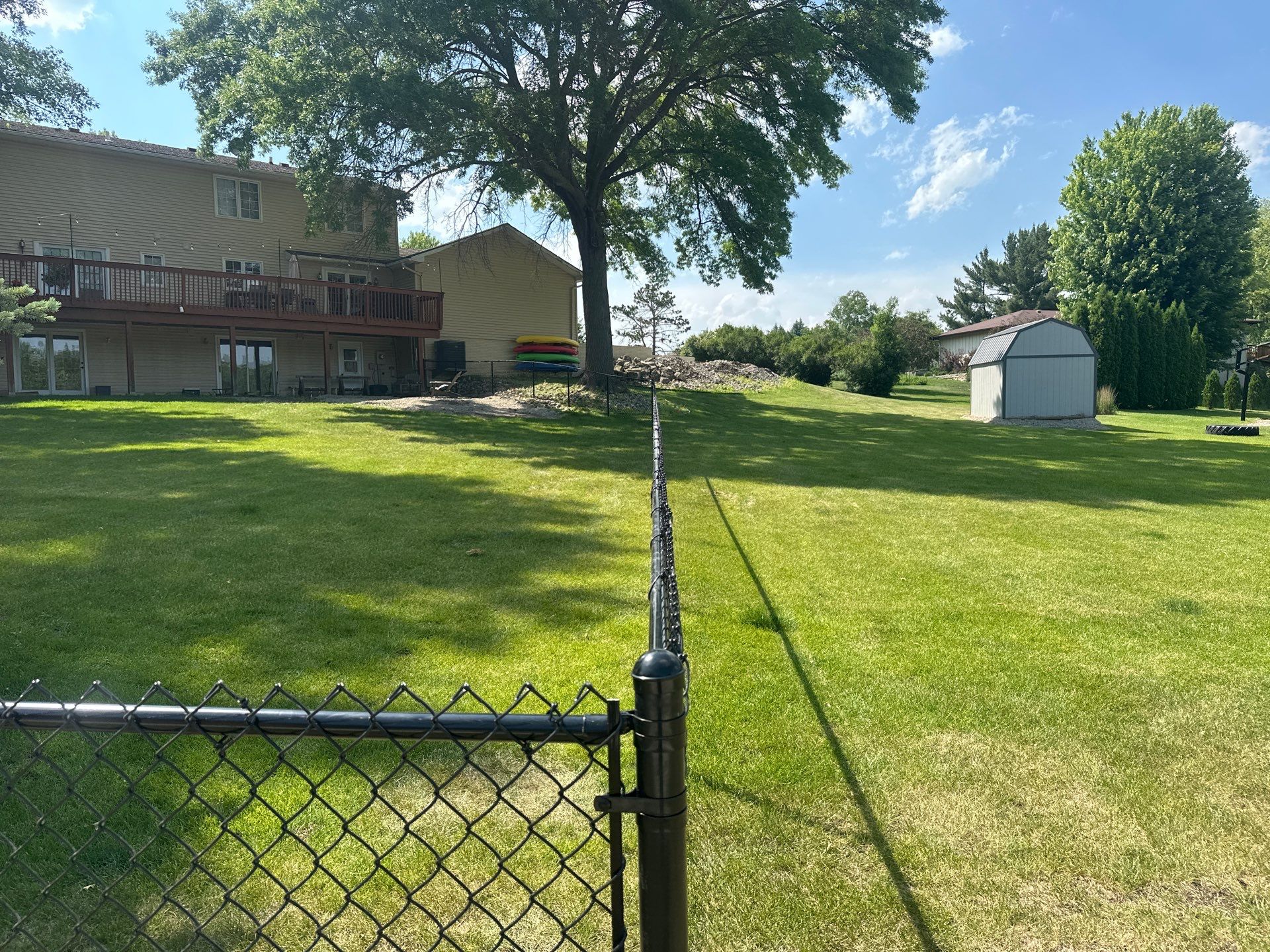 Project in Cedar Falls by Perfect Picket Fence and Stain