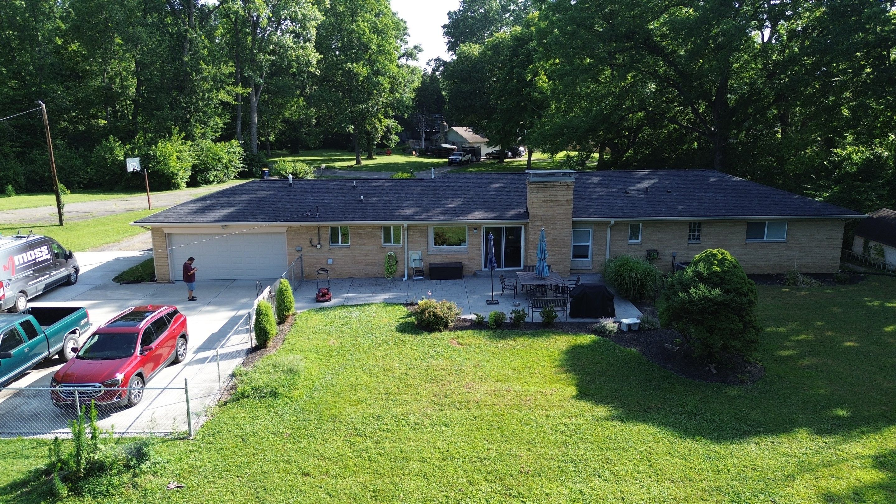 Project in Indianapolis by Moss Roofing