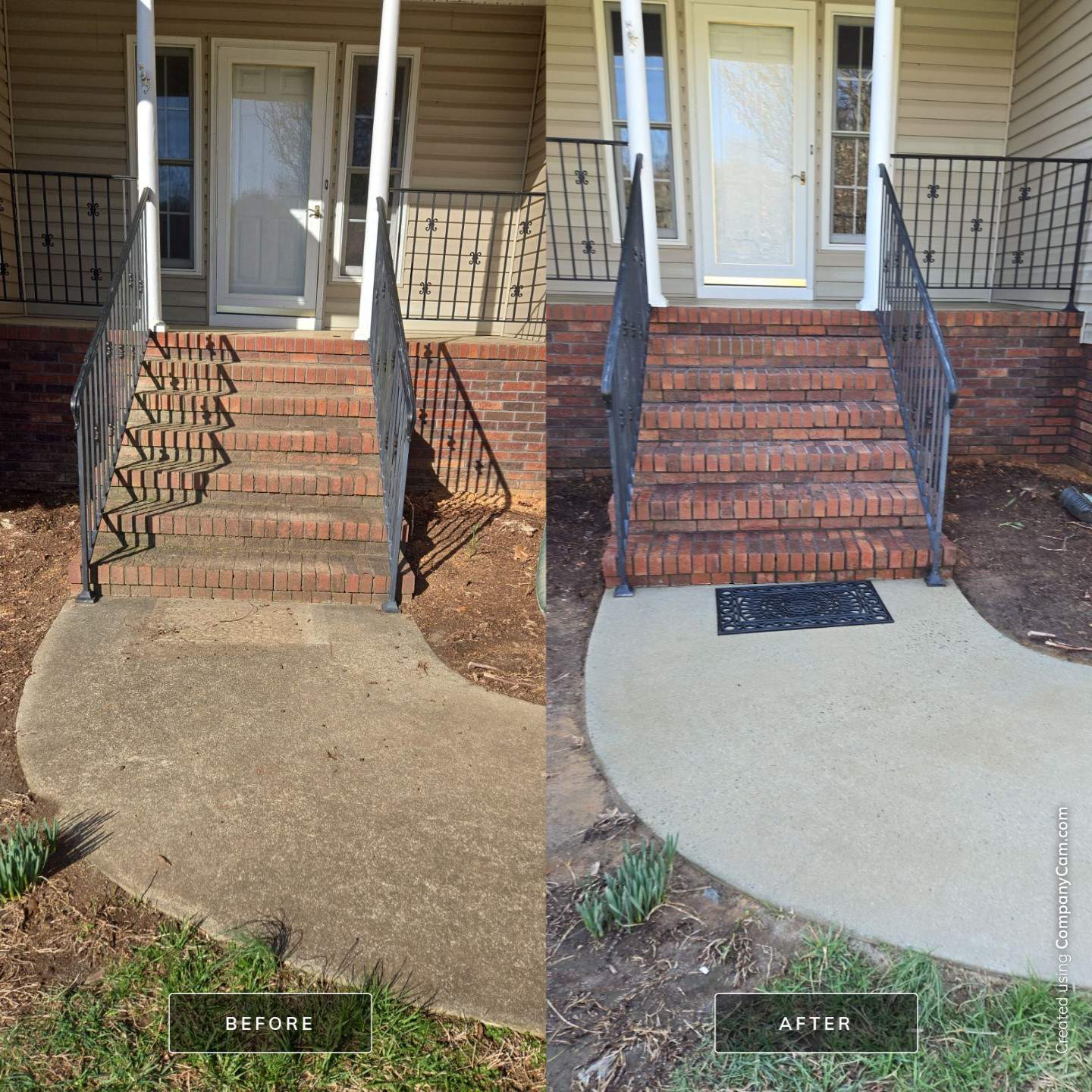 House Wash using cleaner by Power Wash Masters LLC