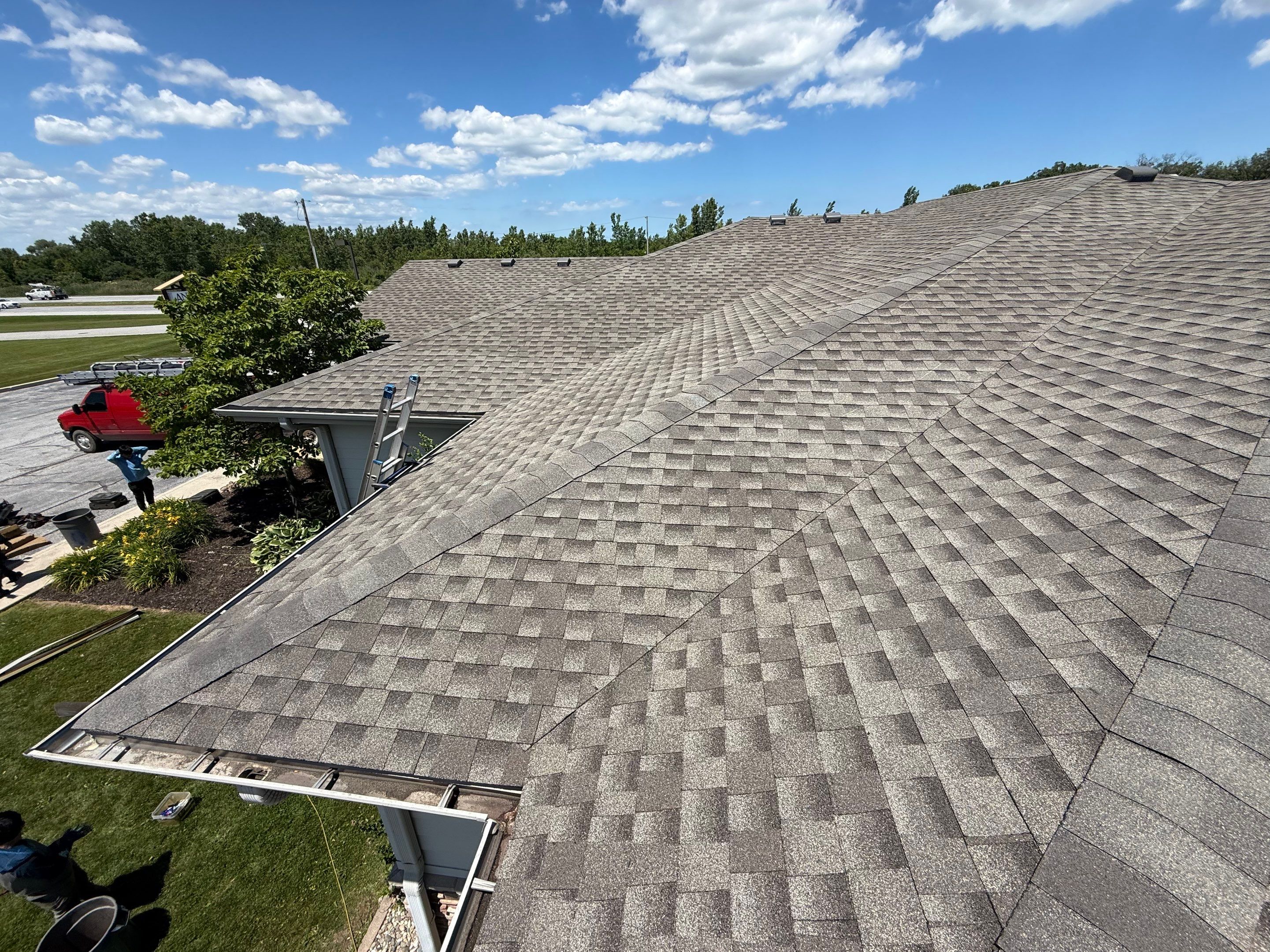 Business roofing with GAF by Optimal Home Improvement 