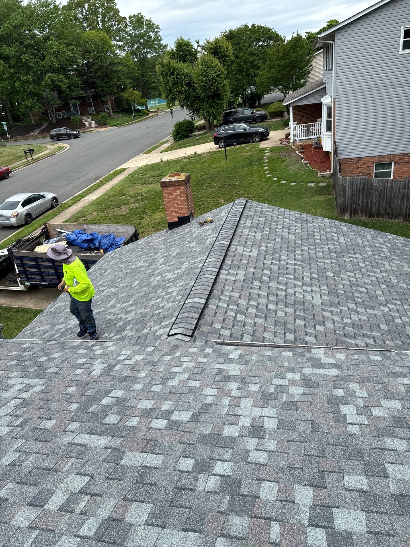 Montclair: Residential Roof Replacement with CertainTeed Landmark Pro in Max Def Colonial Slate by RM Banning, Inc.