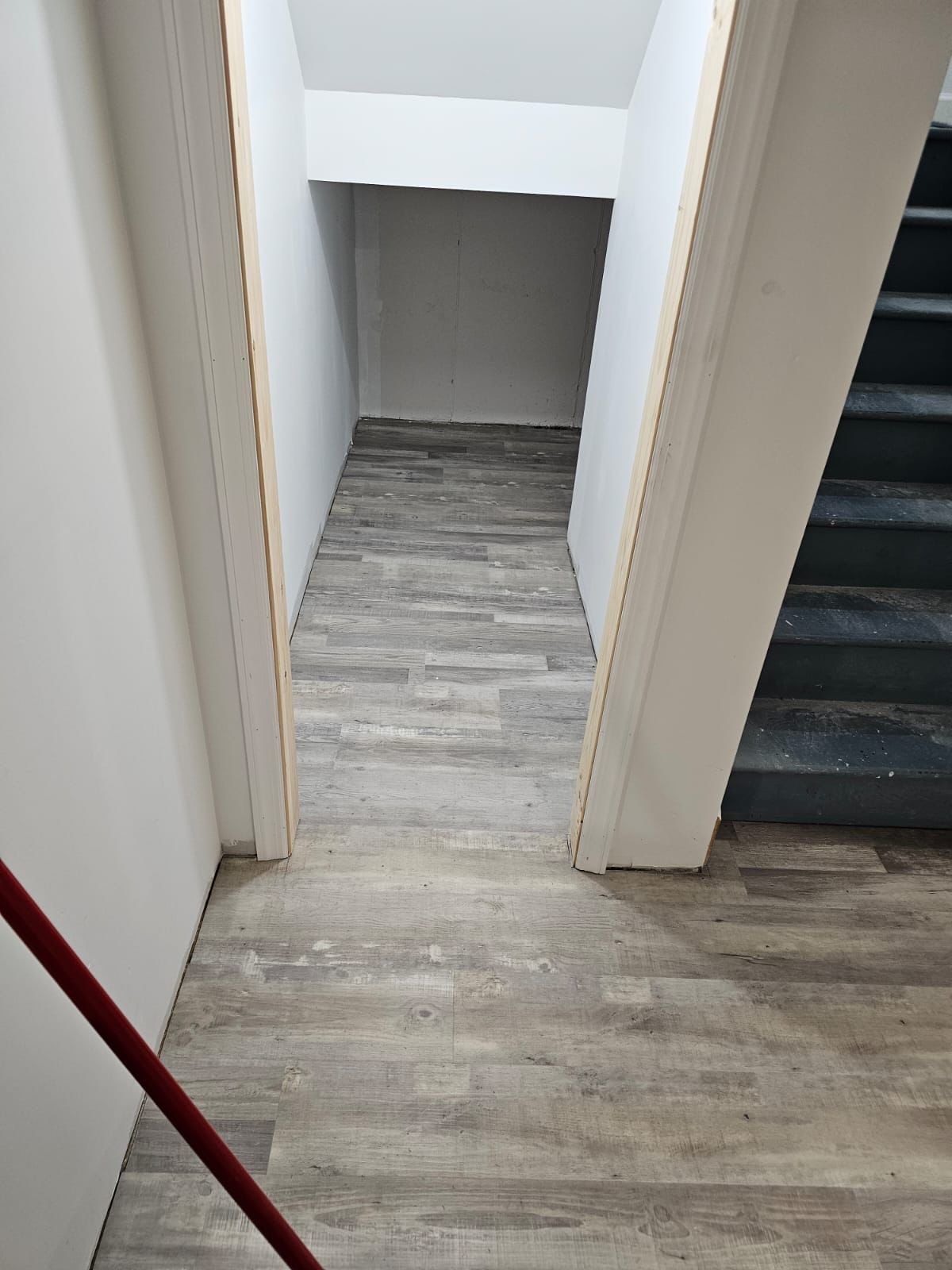 Basement Remodel using Wood by Home Concepts Construction