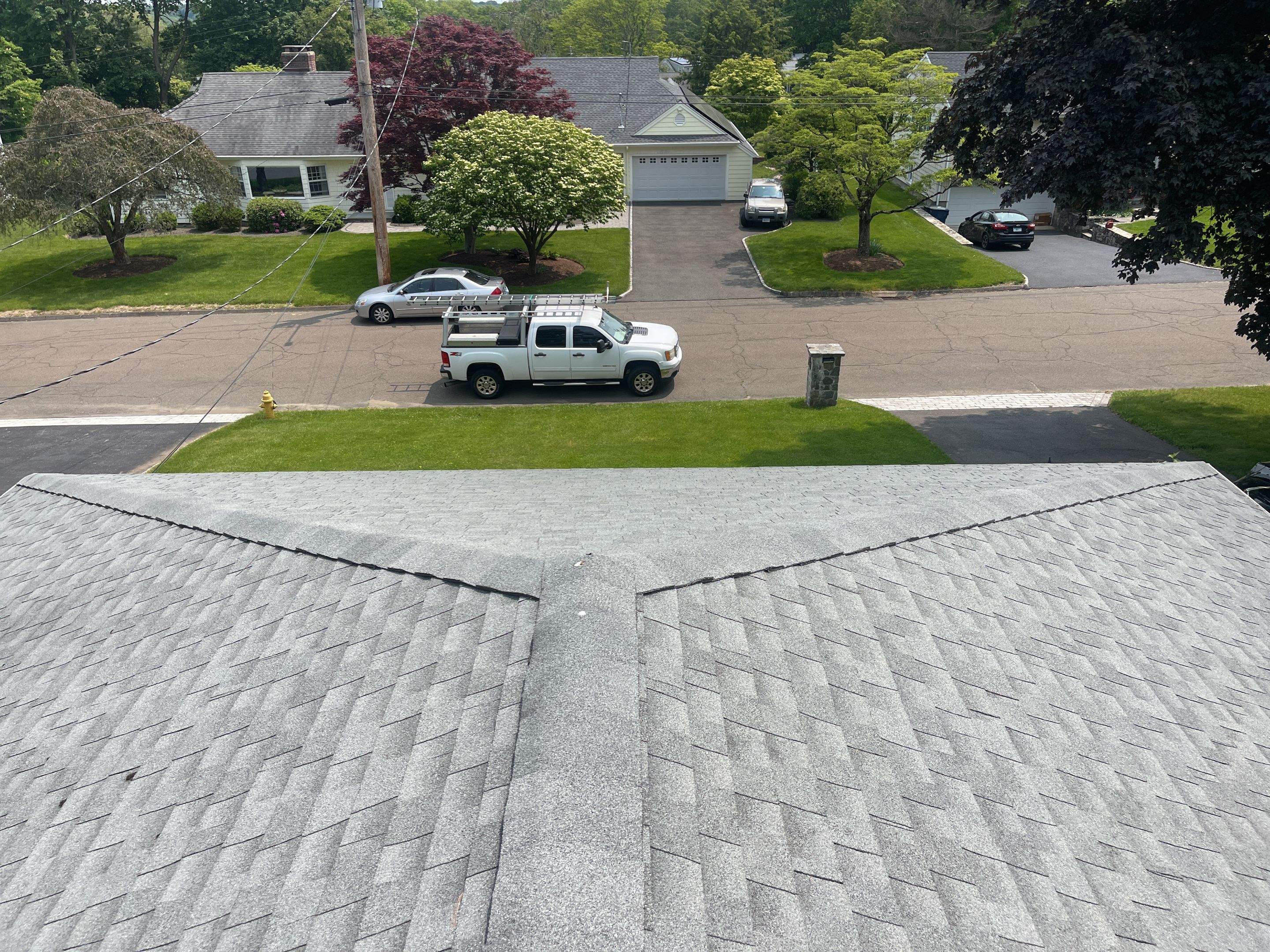Residential Roofing Installation using Owens Corning Duration Onyx Black by A Plus Exterior