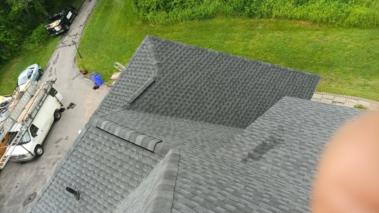 DiGIorgi installs a brand new roof in New Hartford by DiGiorgi Roofing and Siding Inc
