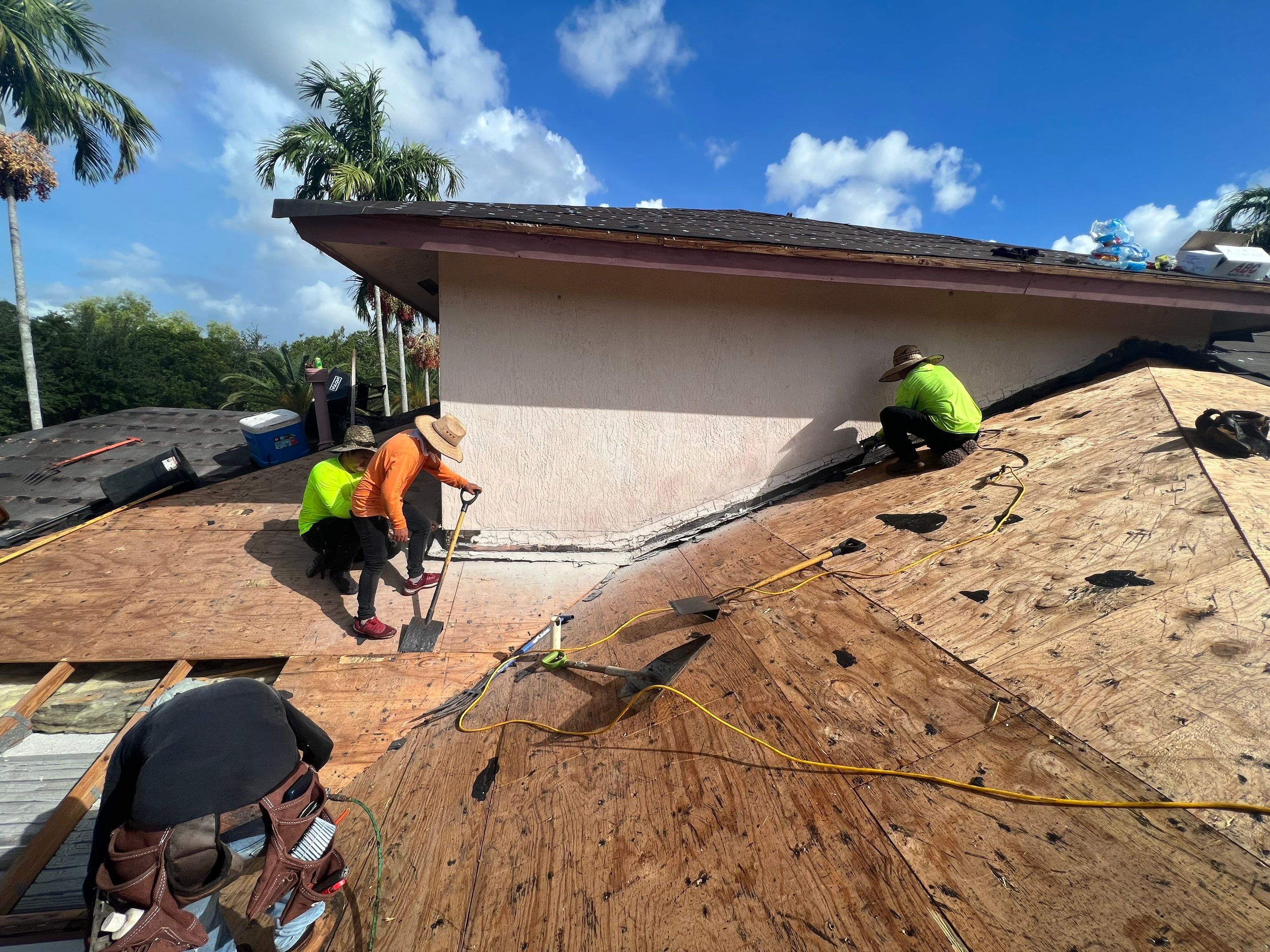 Peppertree Circle West, Davie, FL by G&J Roofing 
