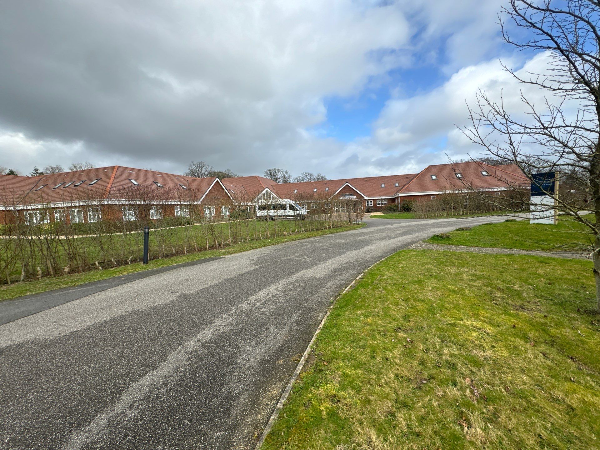 Large Care Home Roof Clean using Mosmatic FSC and Biocide by Ges Exterior Cleaning ltd