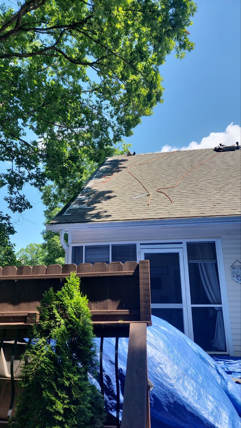 Residential Roofing Installation using Owens Corning Oakridge- Driftwood by Indigo State Roofing