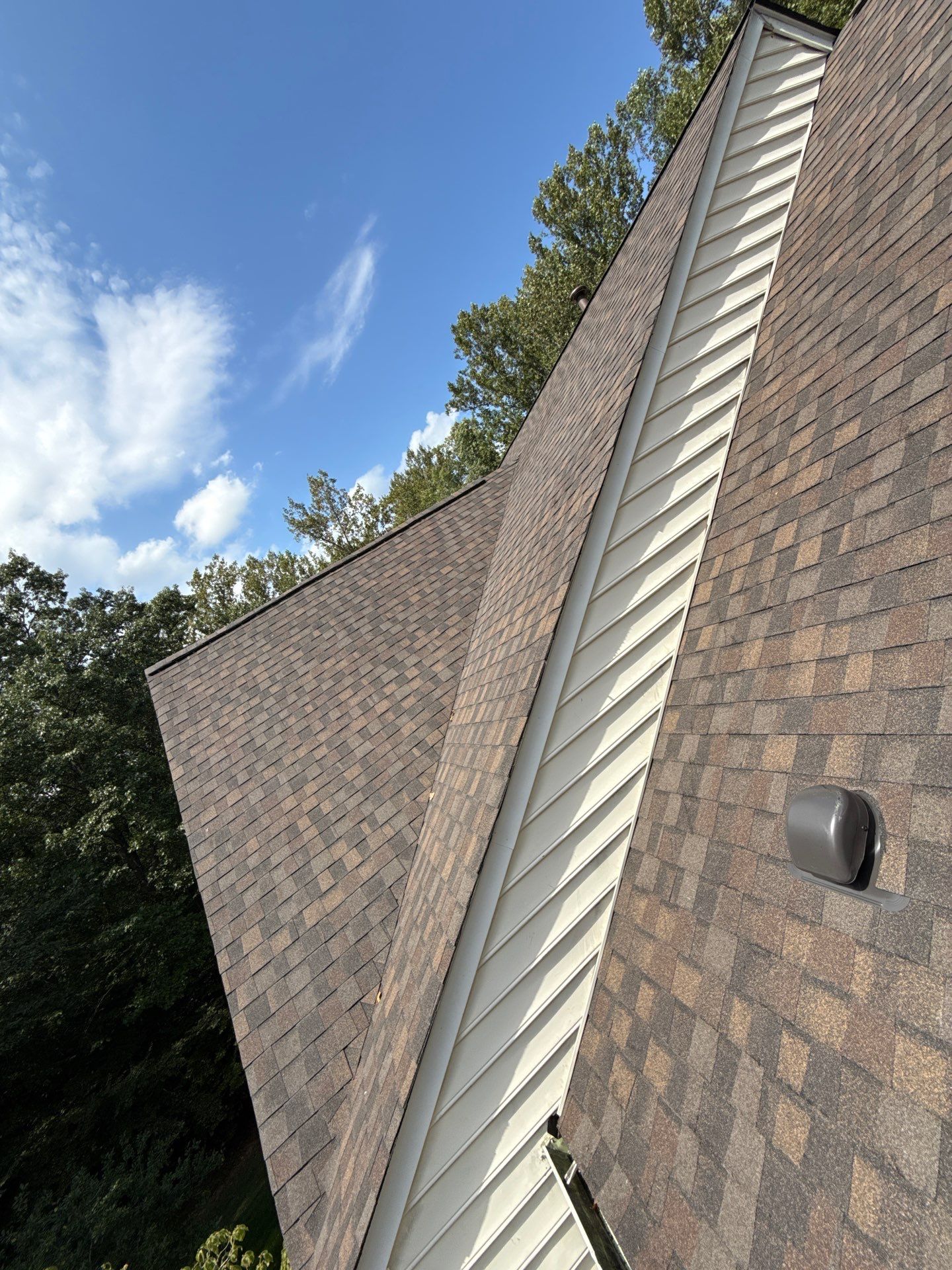 Fairfax station: Residential Roof with CertainTeed Landmark Pro in Max Def Shenandoah  by RM Banning, Inc.