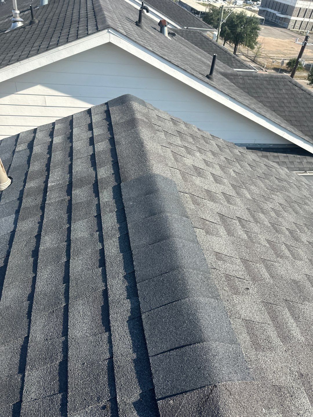 Hail Damage using Owen's Corning Duration (Lifetime) Shingles by Roof Repair Company